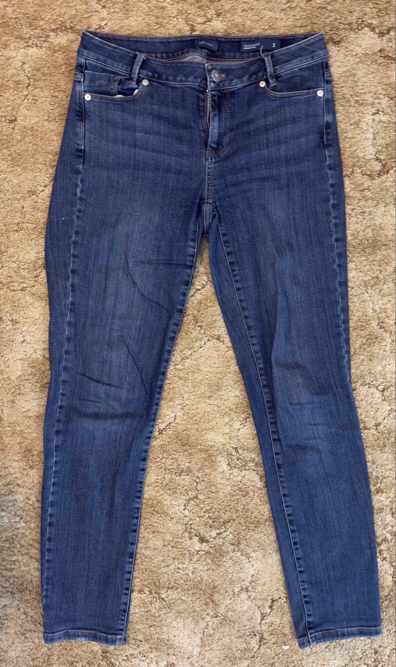 J.Jill Denim Weekender Straight Leg Jeans Blue Size 2
